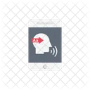 Speak Communication Mobile Icon