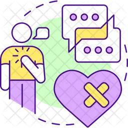 Speak from heart  Icon