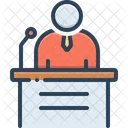 Speak Speaker Orator Icon