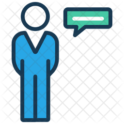 Speak Or Communication Icon