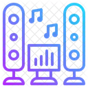 Speaker Party Music Dance Sound Icon