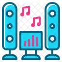 Speaker Party Music Dance Sound Icon