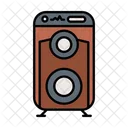Music And Multimedia Sound System Sound Box Icon