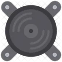 Speaker Disk  Icon