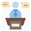 Speaker Speech Public Speaker Icon
