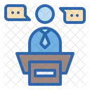 Speaker Speech Public Speaker Icon
