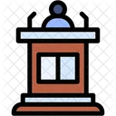 Speaker Speech Back To School Icon