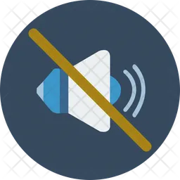 Speaker mute  Icon