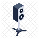 Audio Speaker Speaker Stand Sound System Icon