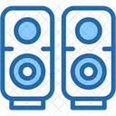 Speakers Music System Sound Box Icon