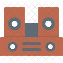 Speakers Audio Equipment Icon