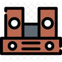 Speakers Audio Equipment Icon