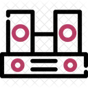 Speakers Audio Equipment Icon