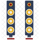Speakers Sound Music Icon