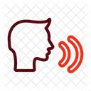 Speaking Talking Man Icon