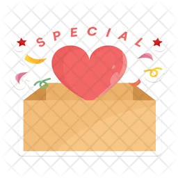 Special Gift Box  Icon