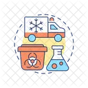 Specimen Distribution Transfer Icon