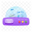 Spectrometer Biochemistry Analyzer Testing Icon