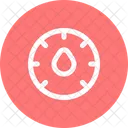 Spedometer Middle Measure Performance Icon