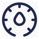 Spedometer Middle Measure Performance Icon