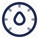 Spedometer Middle Measure Performance Icon