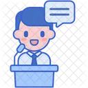 Speech Communication Chat Icon