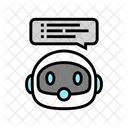 Speech Chat Bot Icon