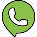 Speech Bubble Call Icon