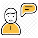 Speech Communication Chat Icon
