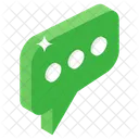 Chatbot Communication Speech Bubble Icon