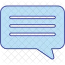 Bubble Chat Speech Icon