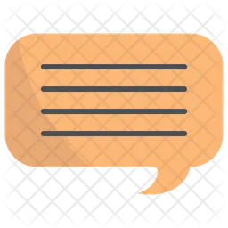 Speech Bubble  Icon