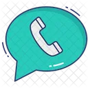 Speech Bubble Call Phone Icon