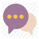 Speech Bubble Communication Feedback Icon