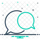 Speech Bubble Talk Oration Icon