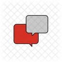 Speech bubble message  Icon