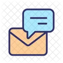 Envelope Chat Speech Icon