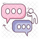 Chatbot Communication Speech Bubble Icon