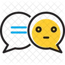 Speech Bubbles Talk Gossip Dialog Speak Chatting Forum Communication Message Conversation Discuss Icon