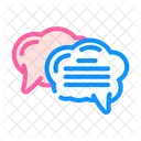 Speech Bubble Natural Icon