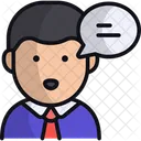 Speech Statement Politician Icon