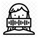 Speech Waveform Natural Icon