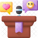 Speech Communication Chat Icon