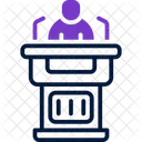 Speech Oration Address Icon