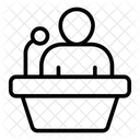 Speech Broadcaster Announcer Icon