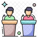 Speech Oration Public Speaker Icon