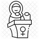 Thin Expand Speech Symbol