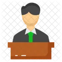 Speech Address Oration Icon