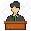 Speech Address Oration Icon