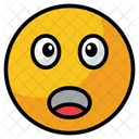 Speechless Emoji Face Icon